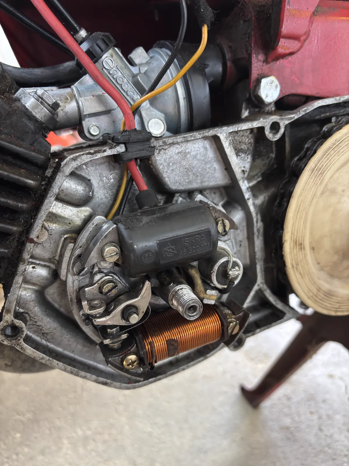 Motor po opravljenem servisu